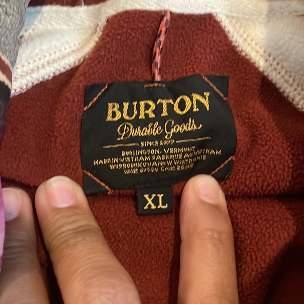 Burton serape zip up hoodie - Picture 3 of 3